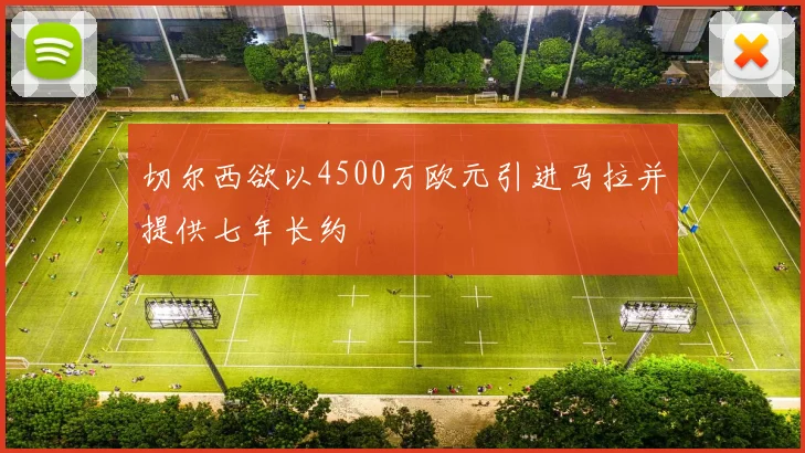 切尔西欲以4500万欧元引进马拉并提供七年长约